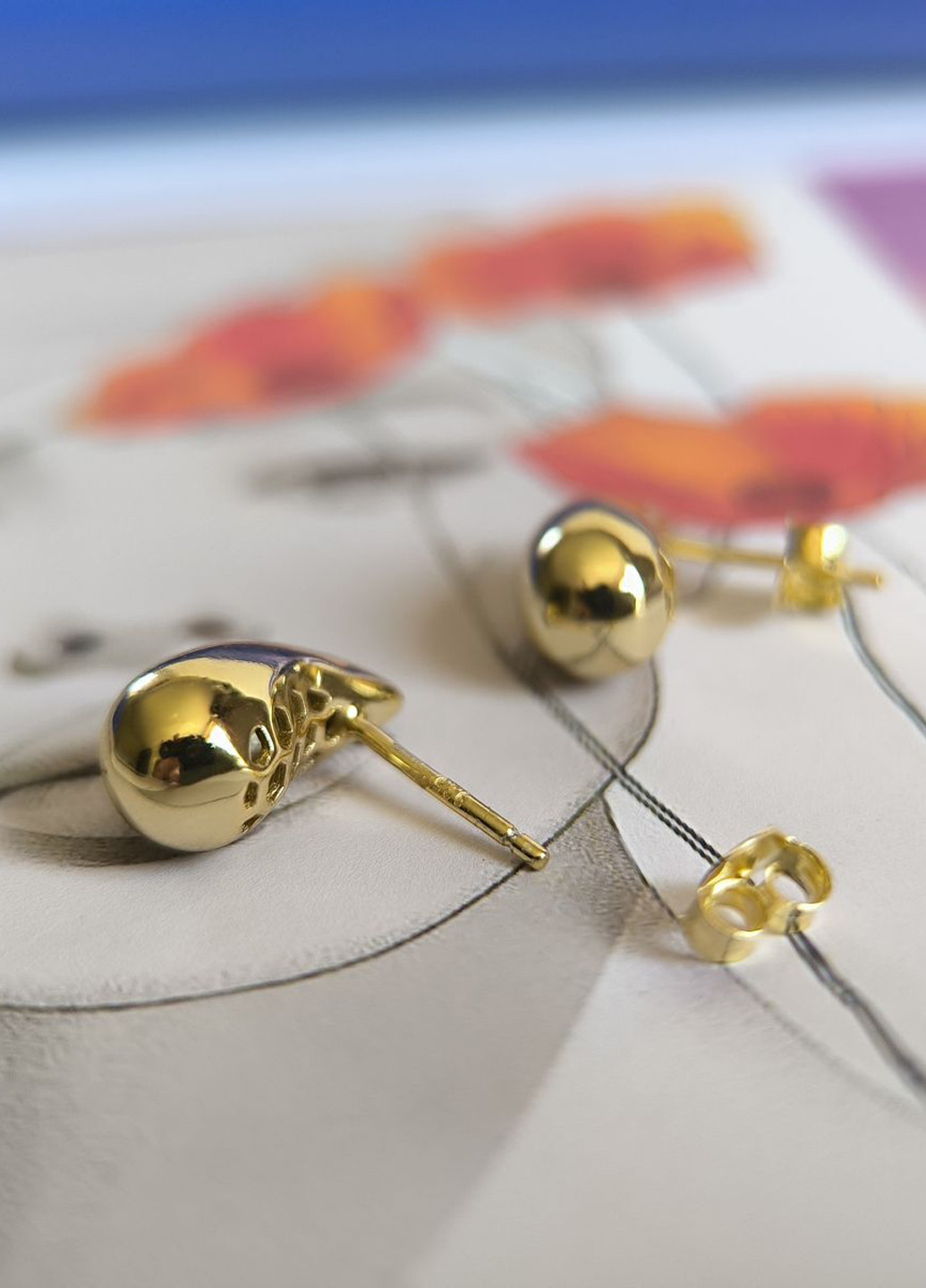 Серьги Silver Flame (350941327)