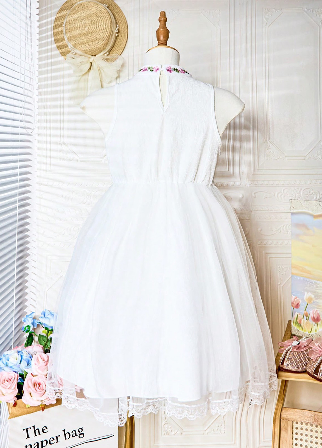 Белое платье SHEIN (322898602)