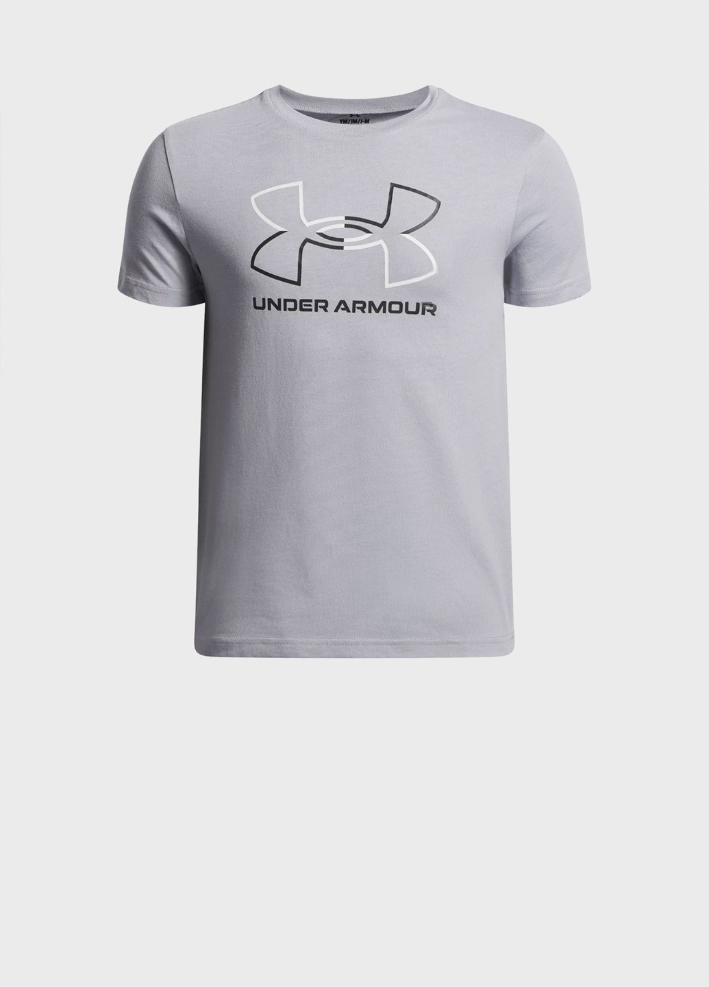 Серая демисезонная футболка Under Armour
