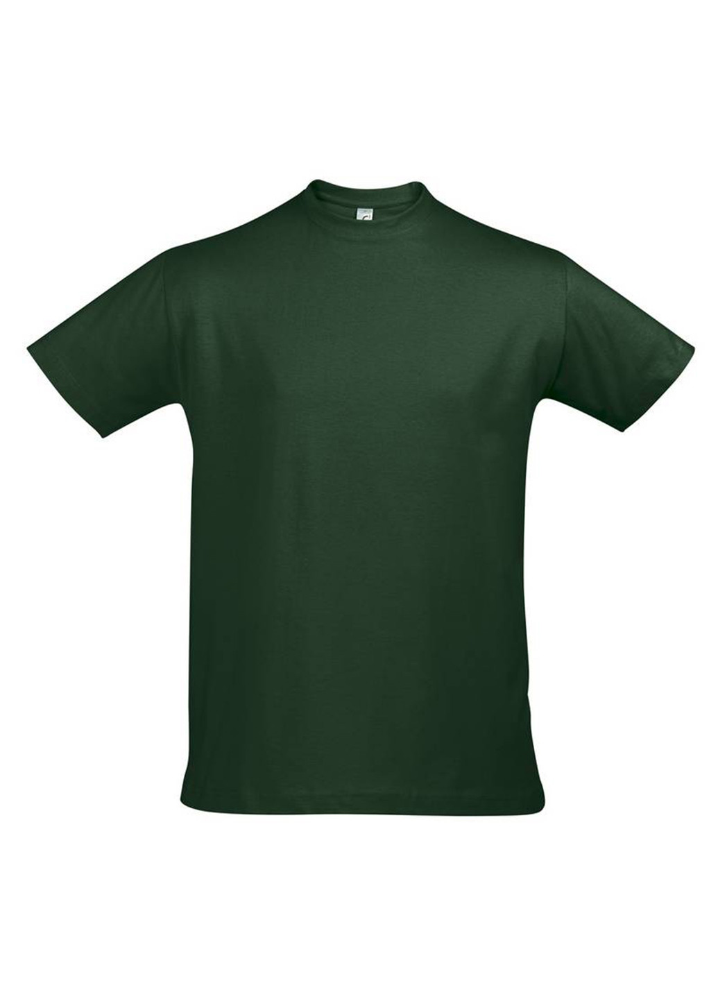 Темно-зеленая футболка Sol's