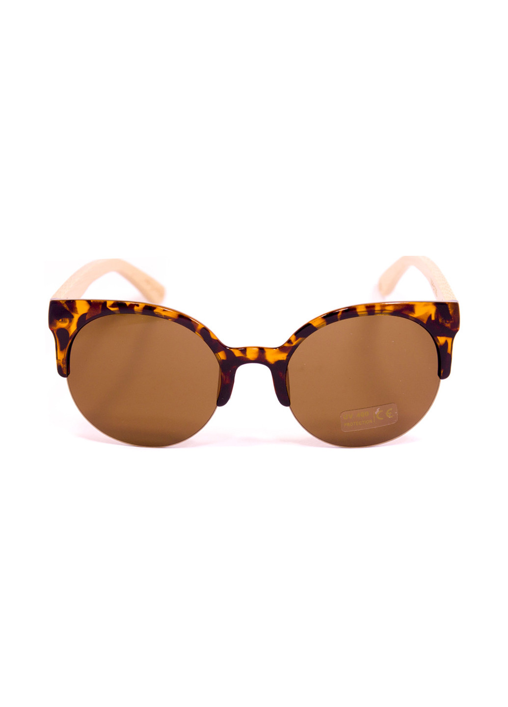Солнцезащитные очки Mtp леопардовые коричневые