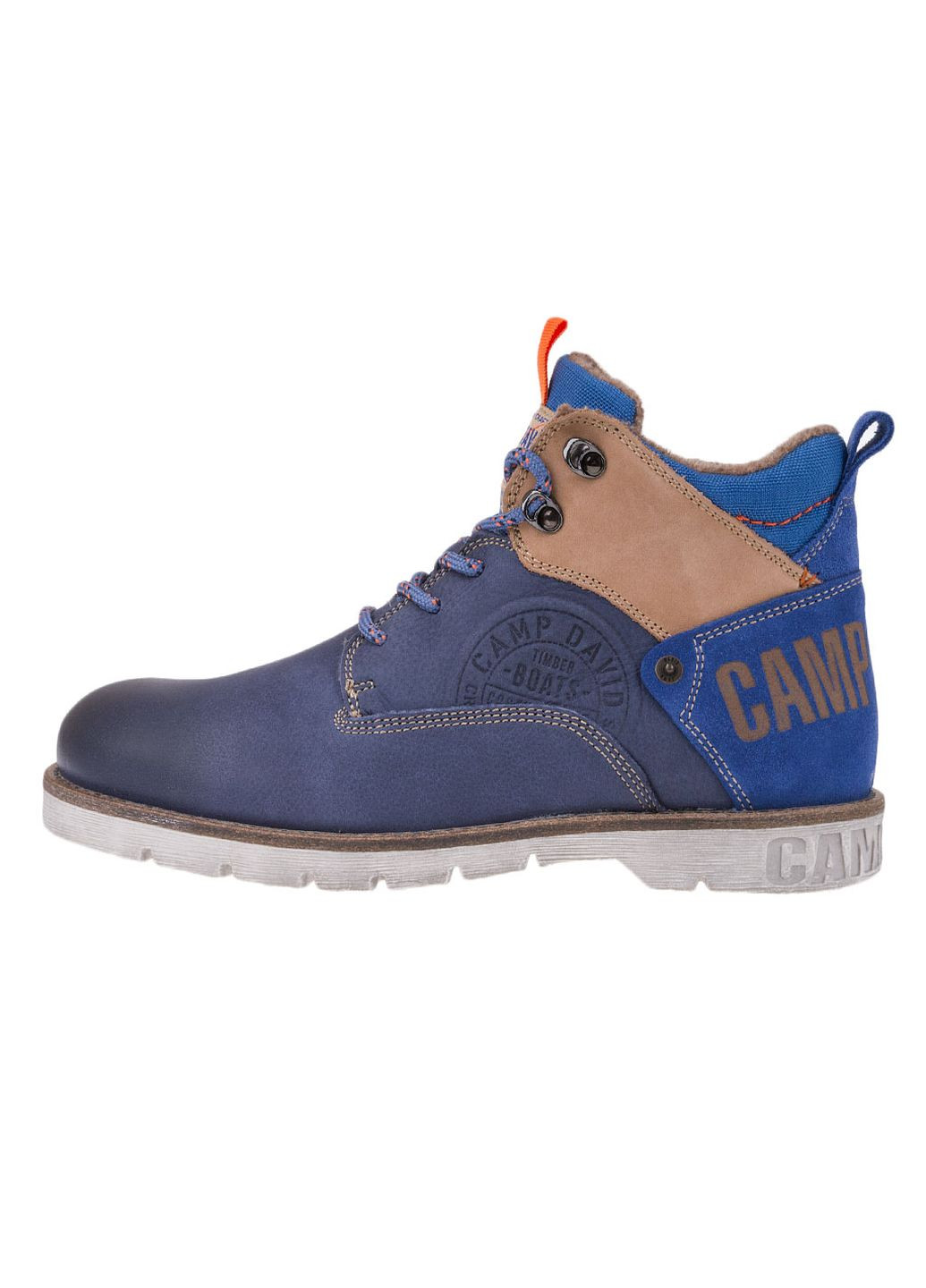 Синие зимние ботинки Camp David