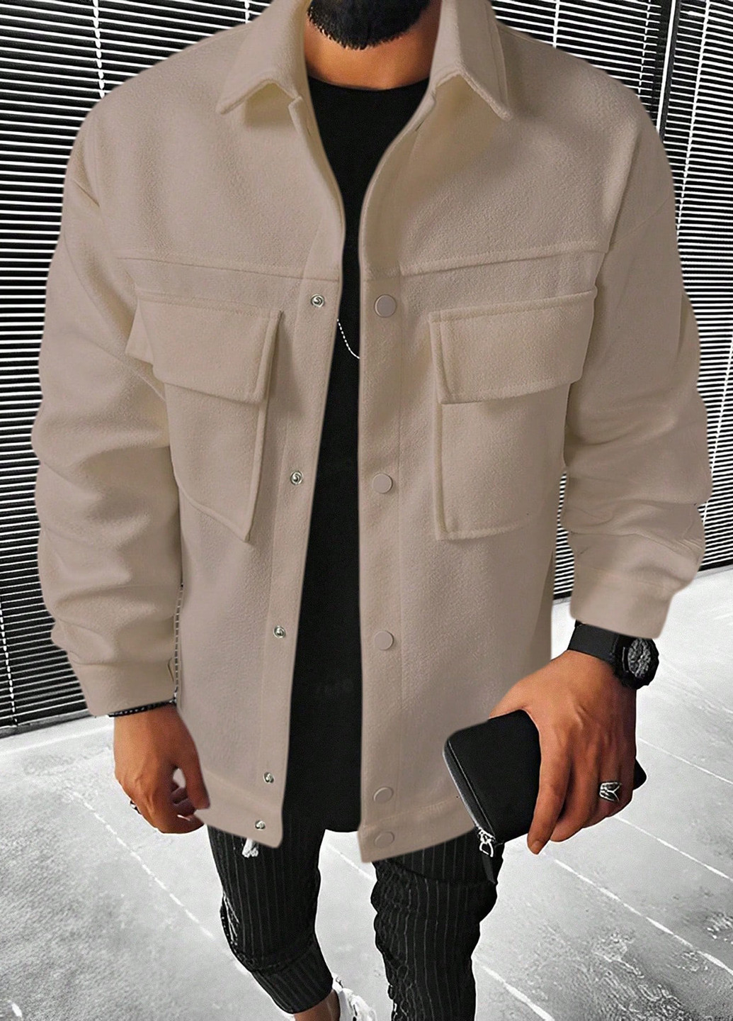 Куртка-сорочка SHEIN (331623900)