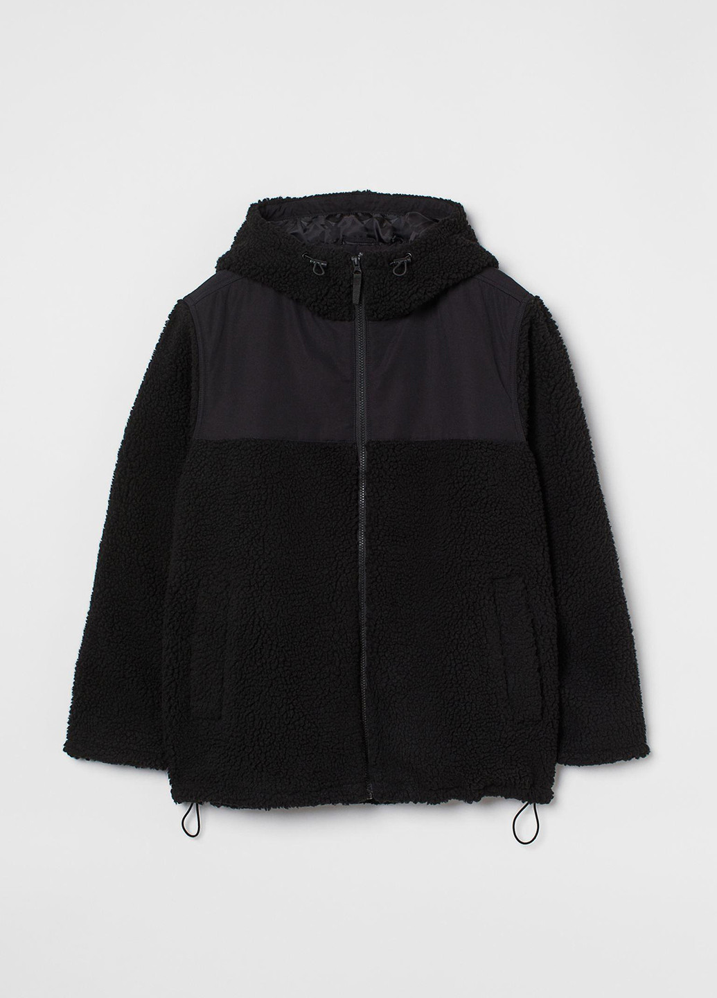 Чорна демісезонна куртка H&M