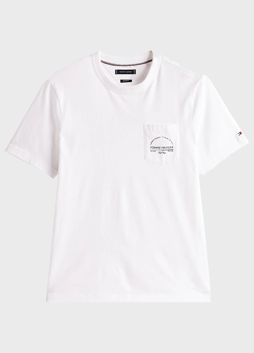 Біла футболка Tommy Hilfiger