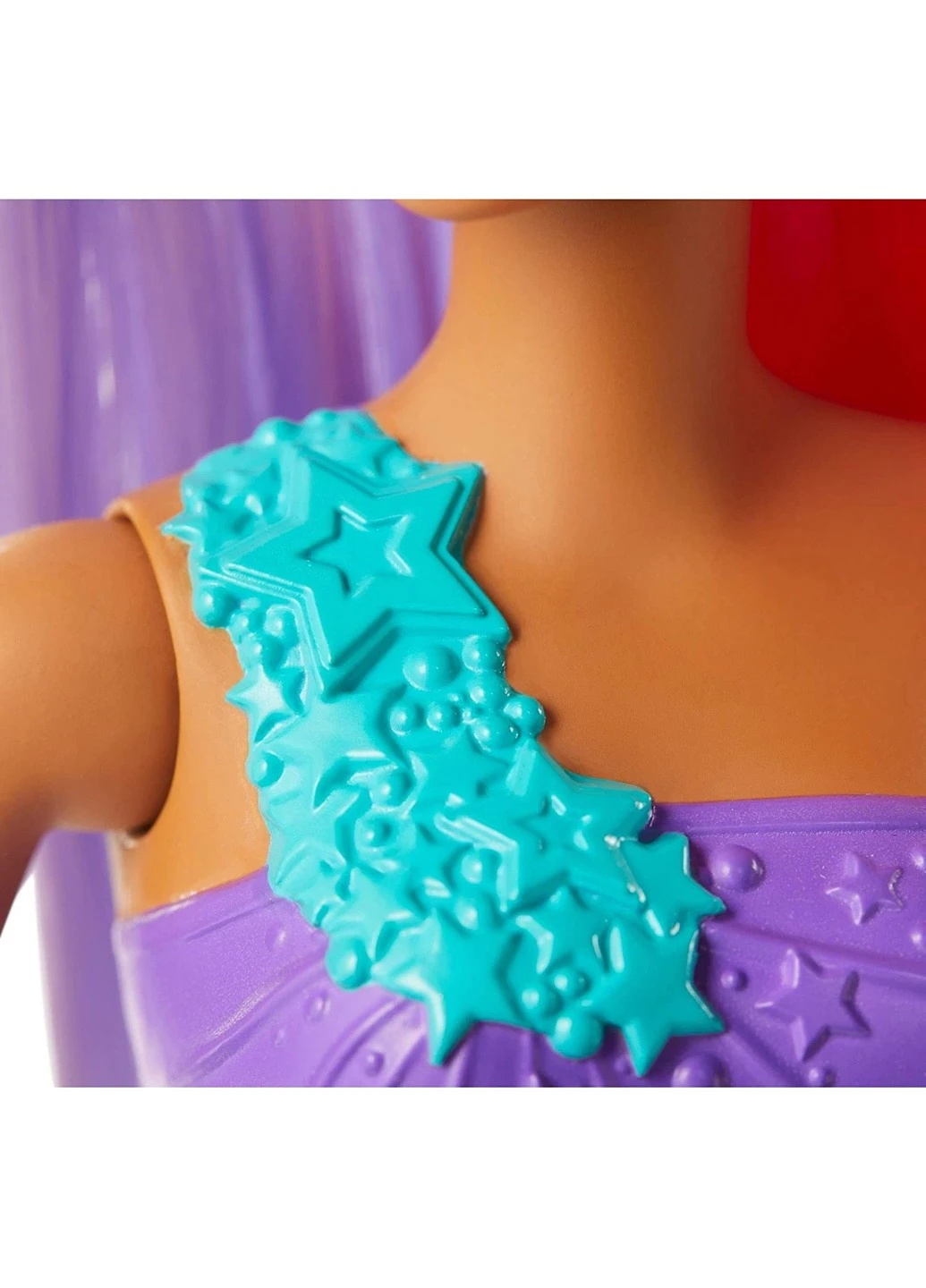 Лялька-русалка Barbie Dreamtopia Mermaid Барбі Дрімтопія з бірюзово-блакитним волоссям (GJK09) Mattel (255665517)