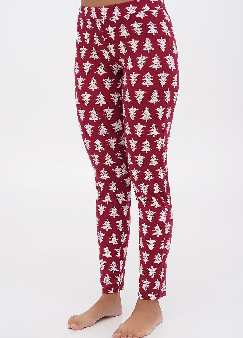 Бордовая всесезон пижама (лонгслив, брюки) лонгслив + брюки Sleepyheads