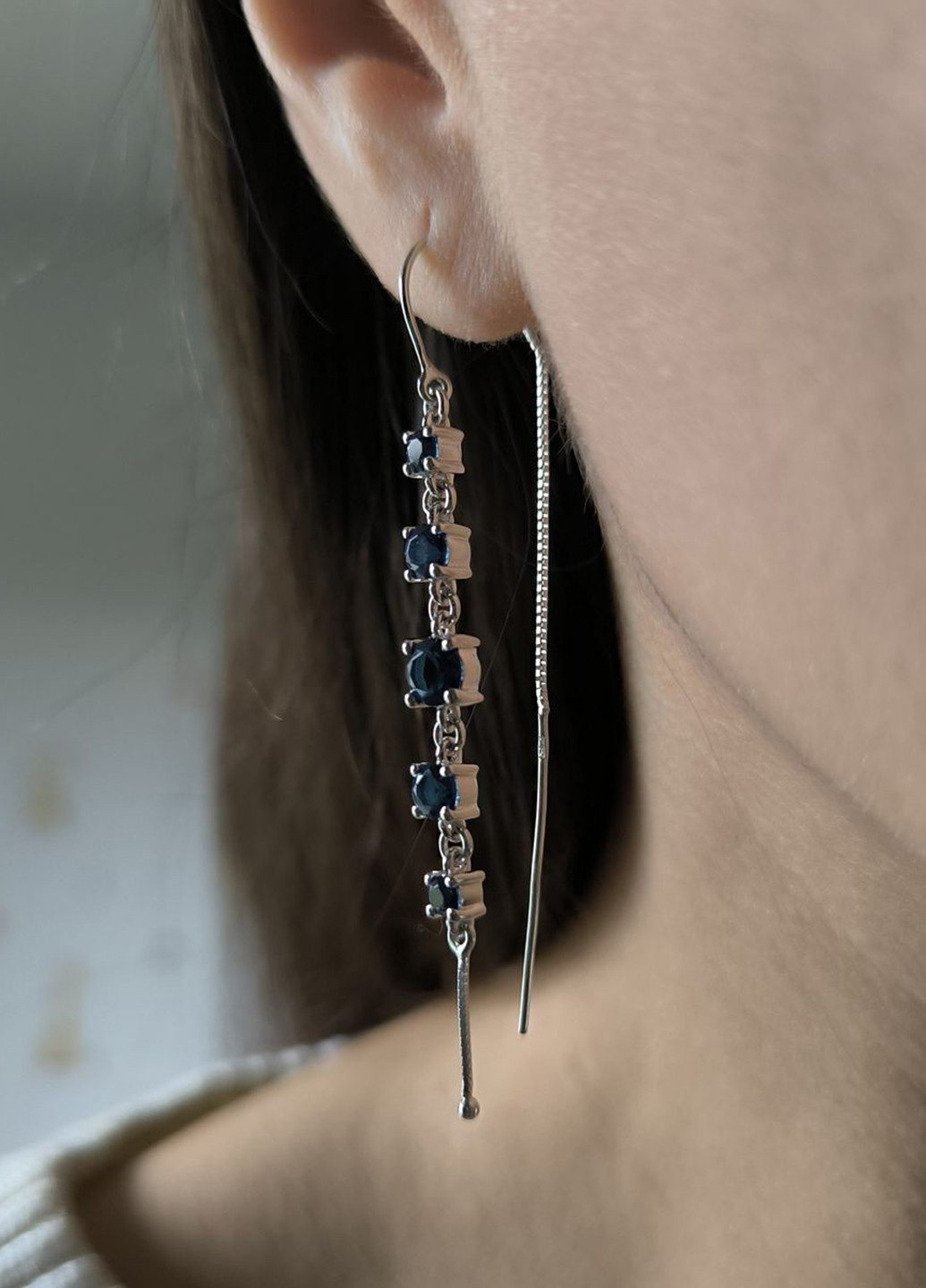 Сережки Silver Flame (369649387)