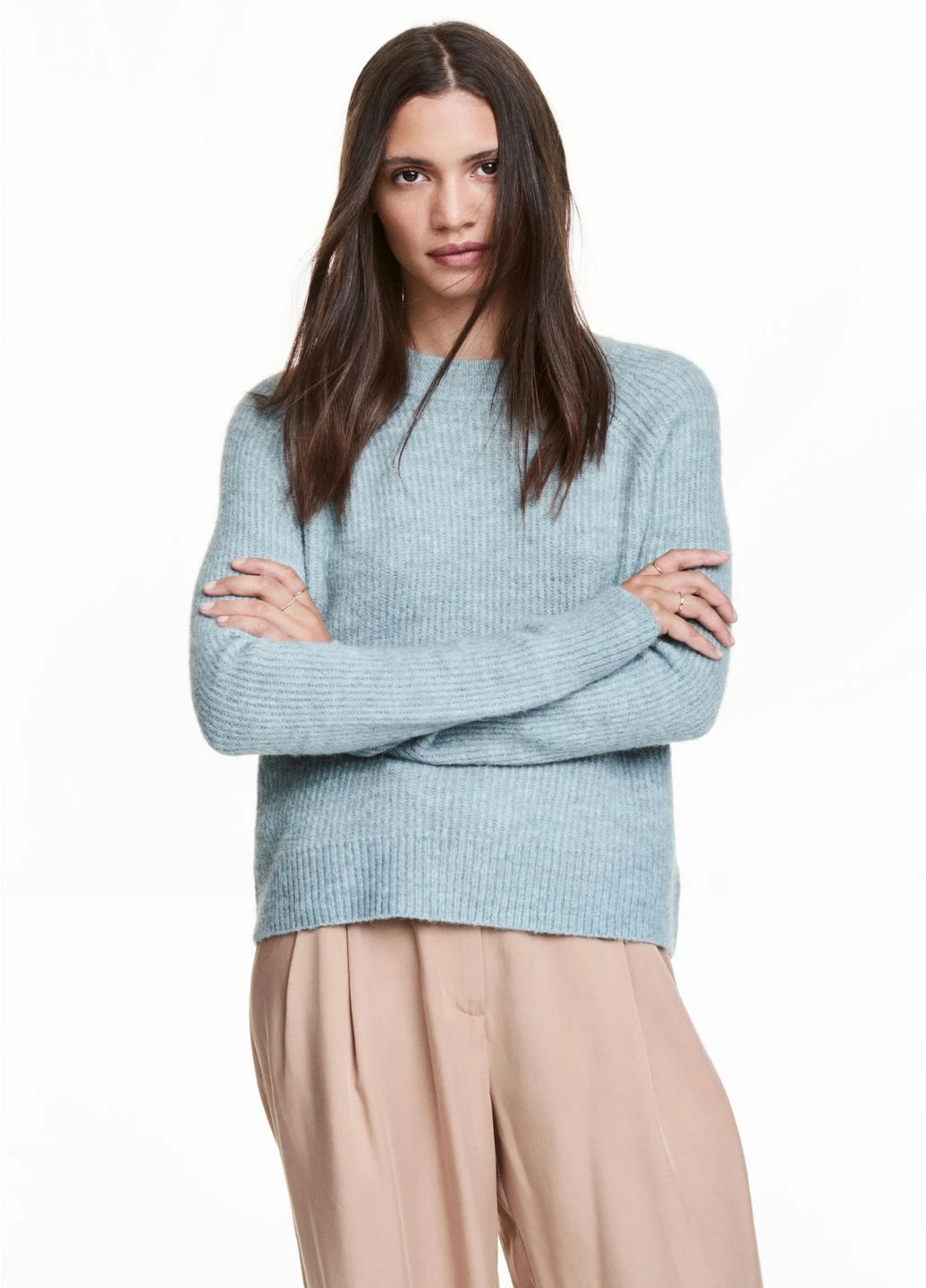 Блакитний демісезонний джемпер H&M
