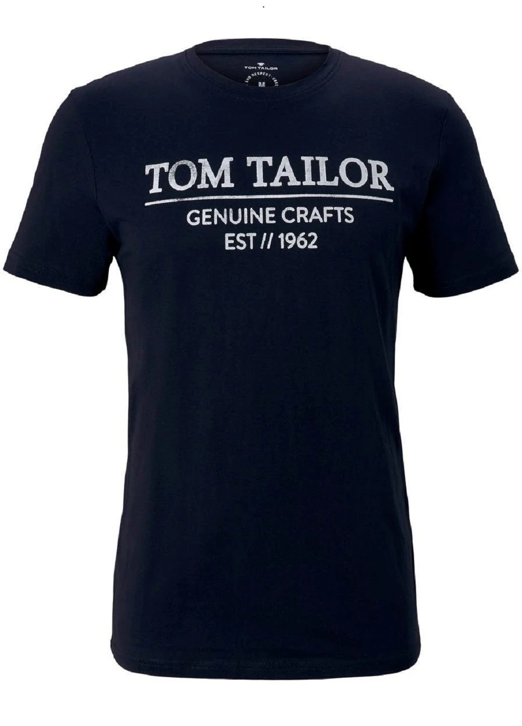 Темно-синя футболка Tom Tailor
