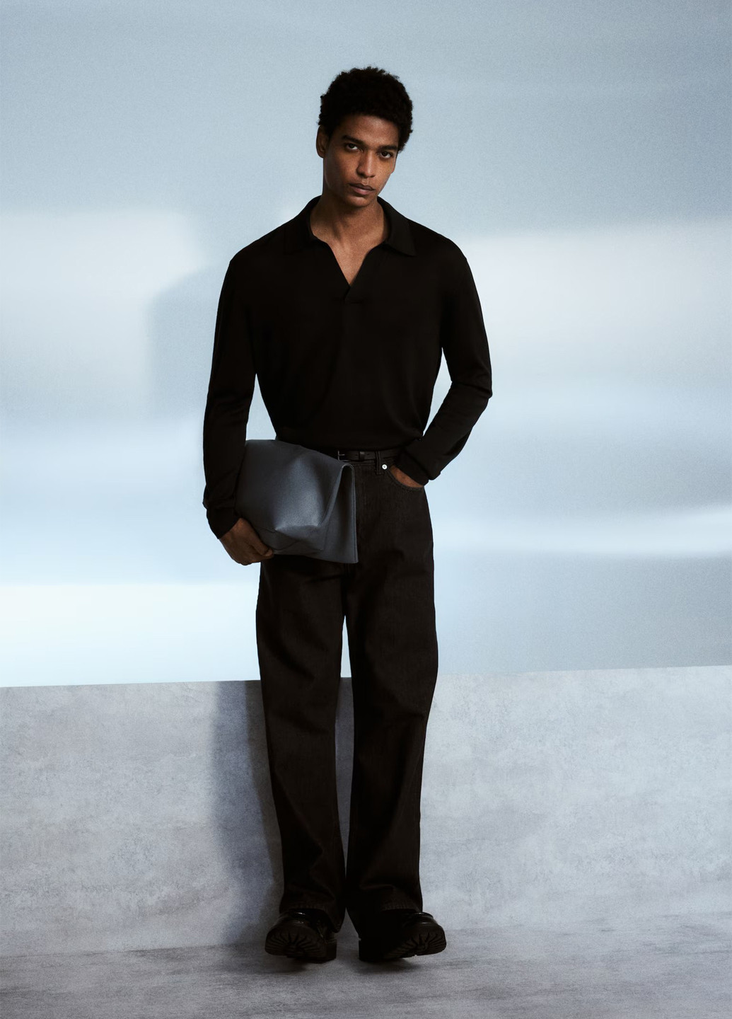 Черный демисезонный джемпер джемпер H&M