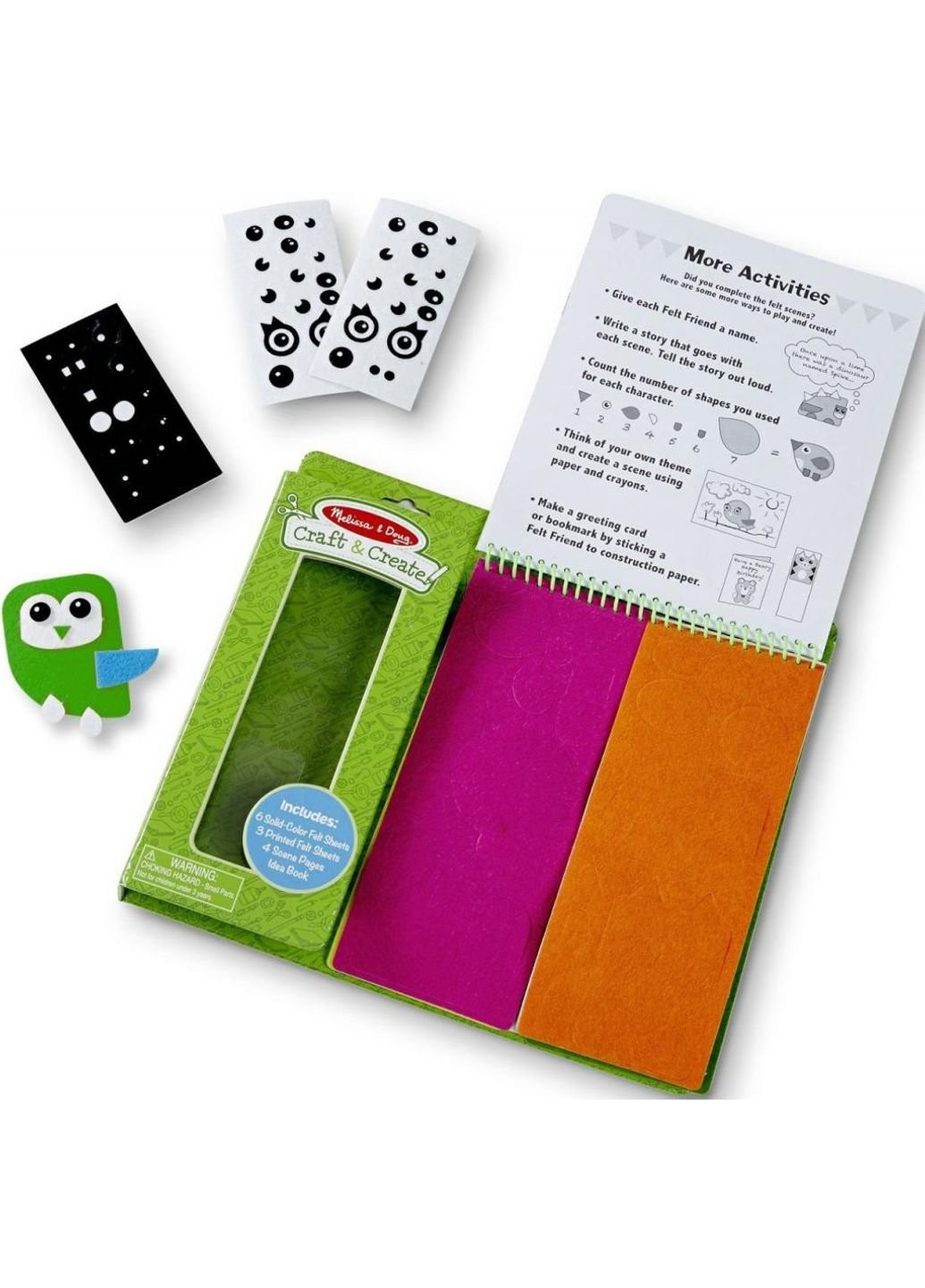 Набір для творчості Набір повстяних наклейок Друзі (MD5060) Melissa&Doug (249597382)