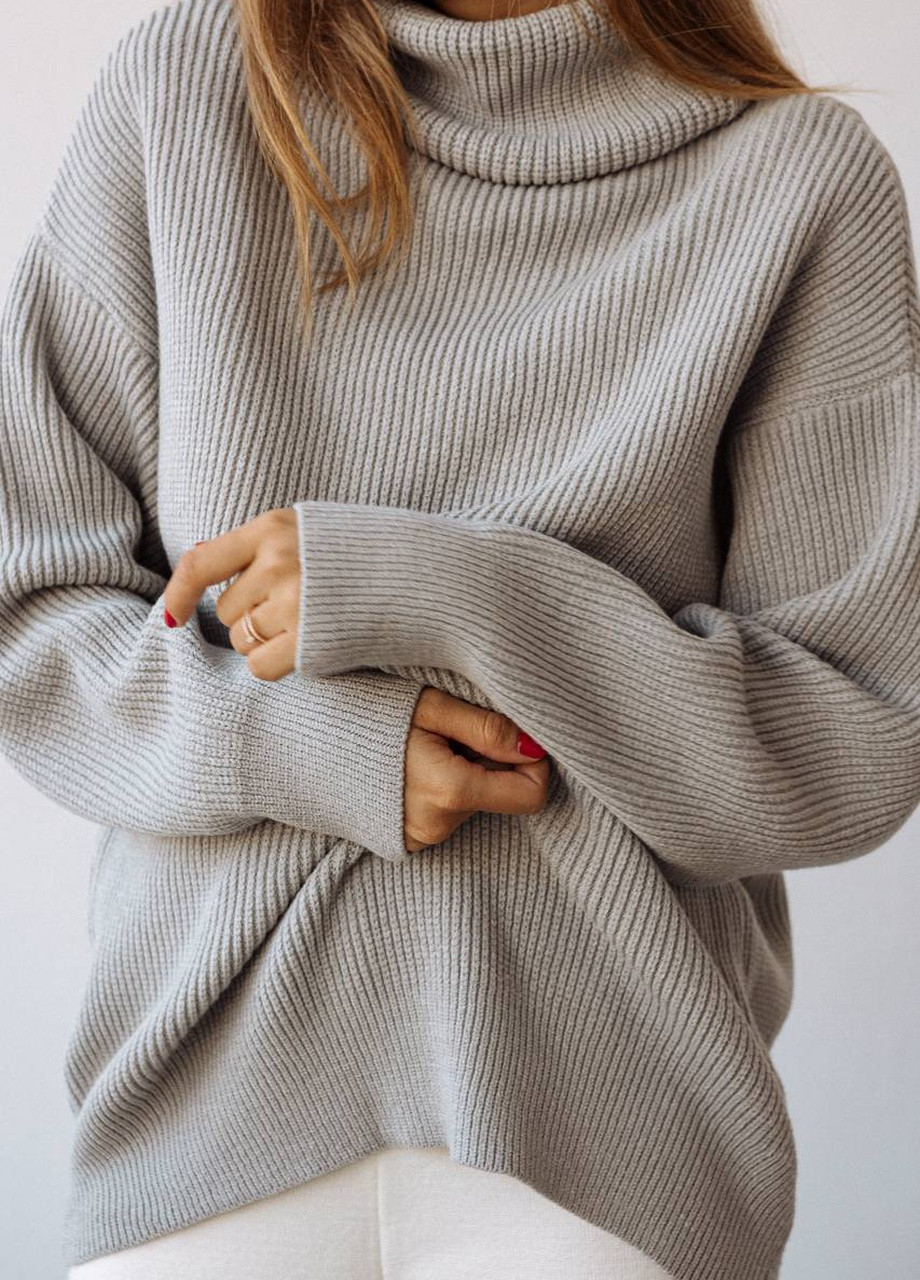 Сірий светр Liton