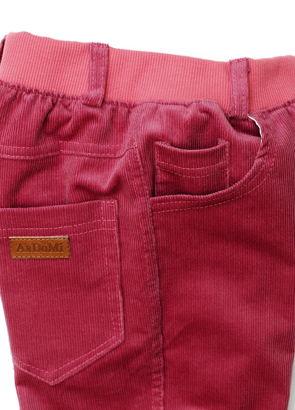 Темно-розовые кэжуал демисезонные прямые брюки ArDoMi