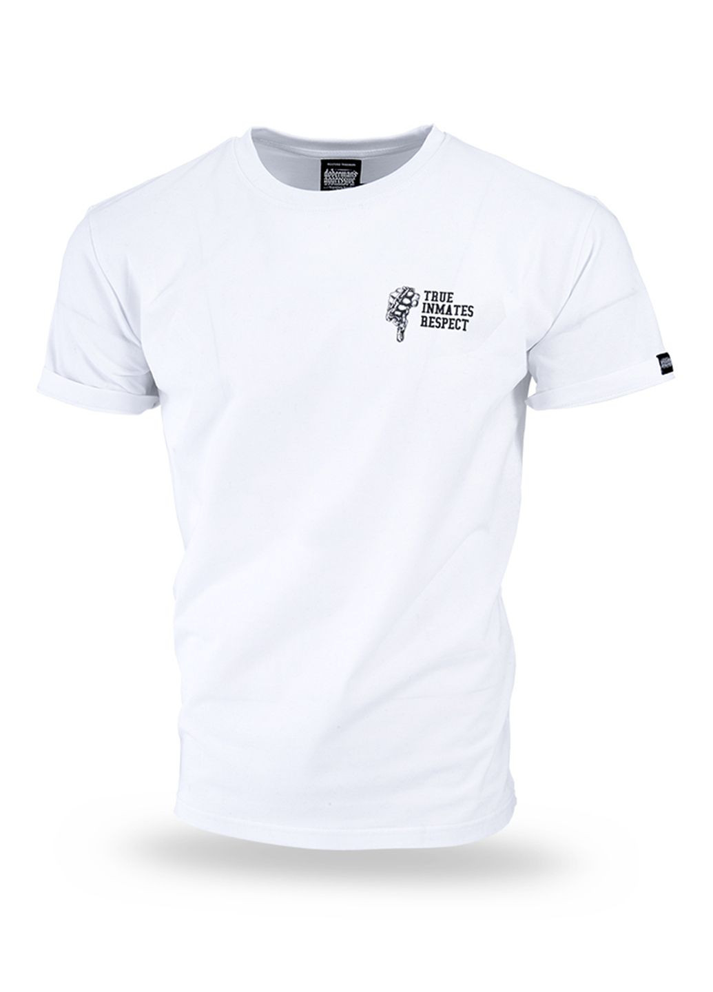 Белая футболка мужская Dobermans Aggressive