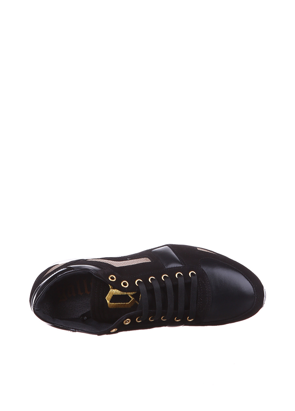 Черные демисезонные кроссовки Galliano