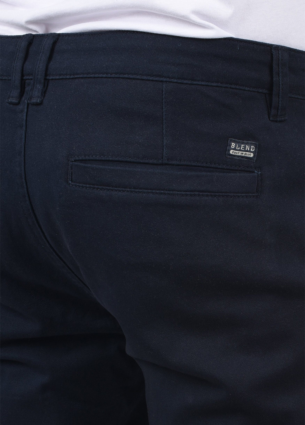 Темно-синие кэжуал демисезонные джоггеры брюки Blend