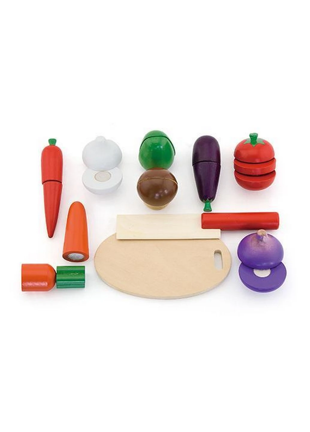 Дитячий набір Овочі 21,3х14х6,5 см Viga Toys (228856944)