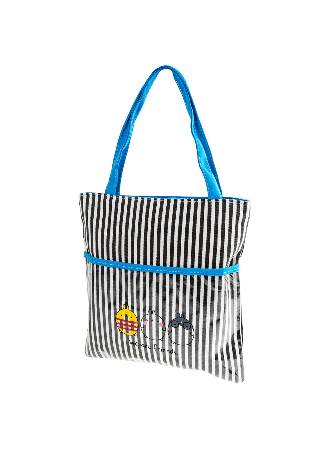 Женская пляжная тканевая сумка 32х34х2 см Valiria Fashion (210338448)