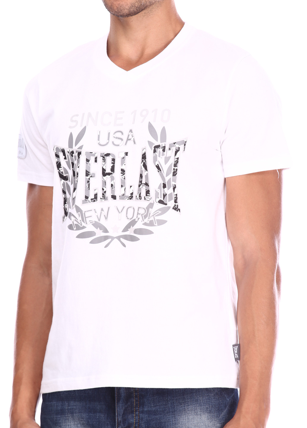 Белая футболка Everlast