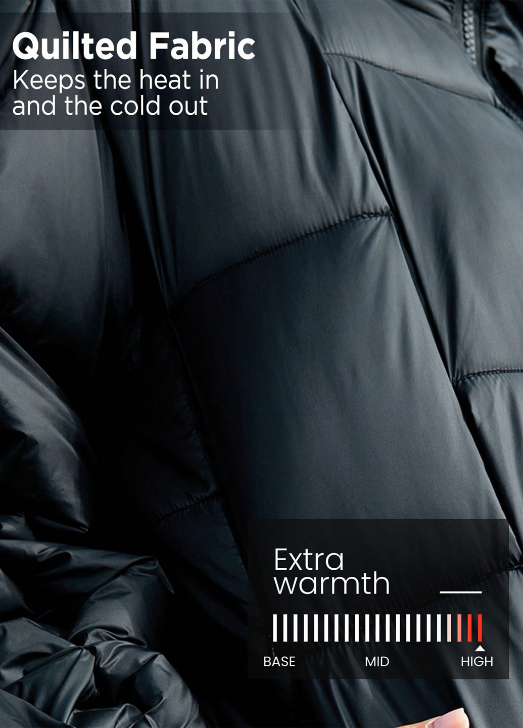 Черная демисезонная куртка SHEIN