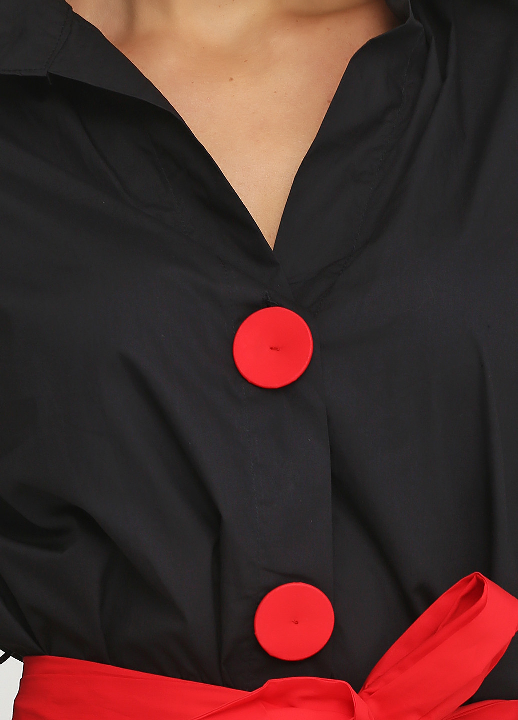 Черное кэжуал платье Flex однотонное