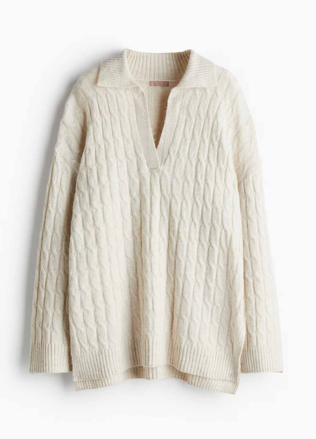 Кремовий демісезонний светр H&M