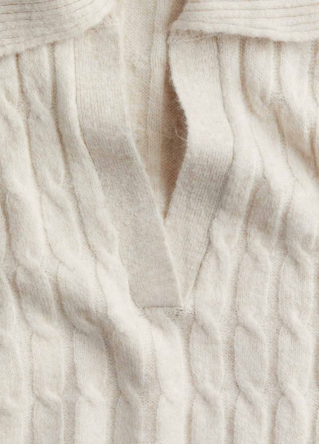 Кремовий демісезонний светр H&M