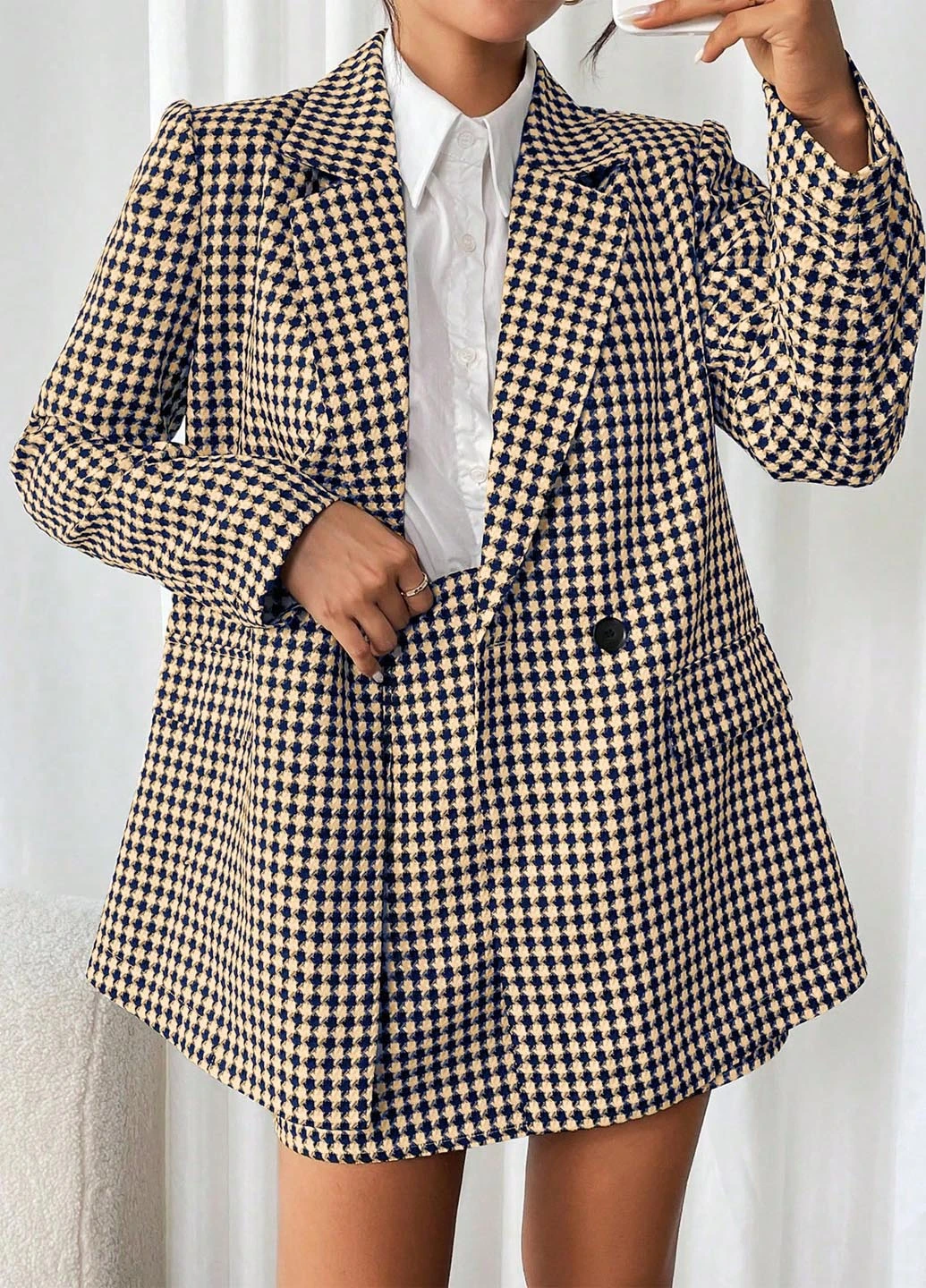 Костюм (жакет, спідниця) SHEIN (346914878)