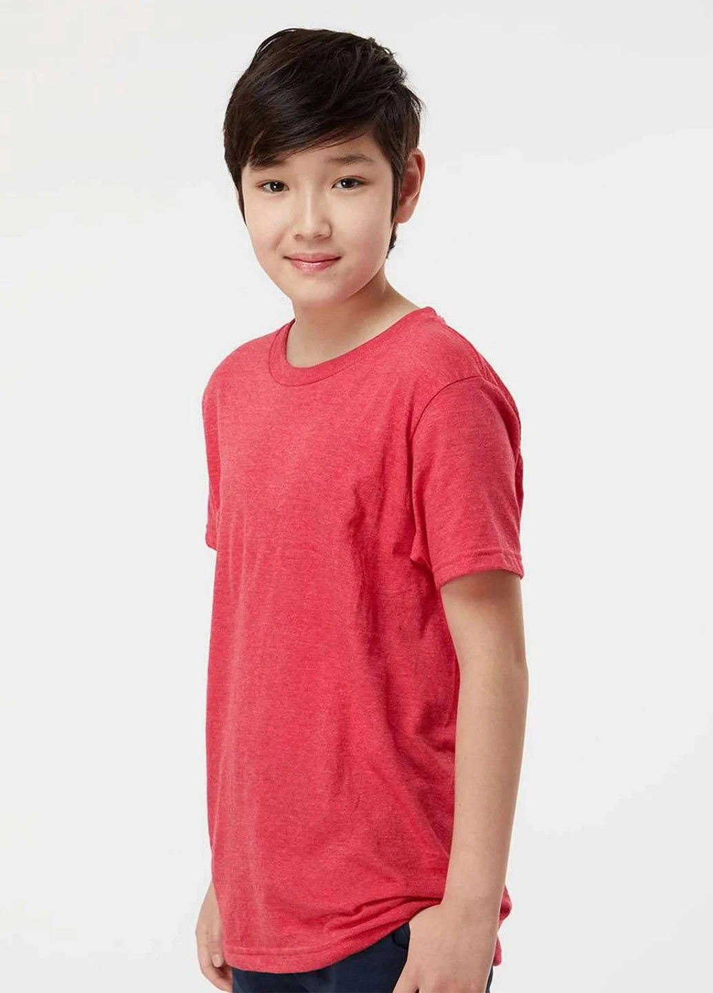 Красная летняя футболка Tultex