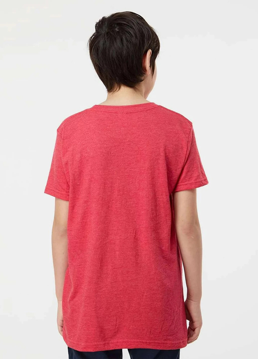 Красная летняя футболка Tultex