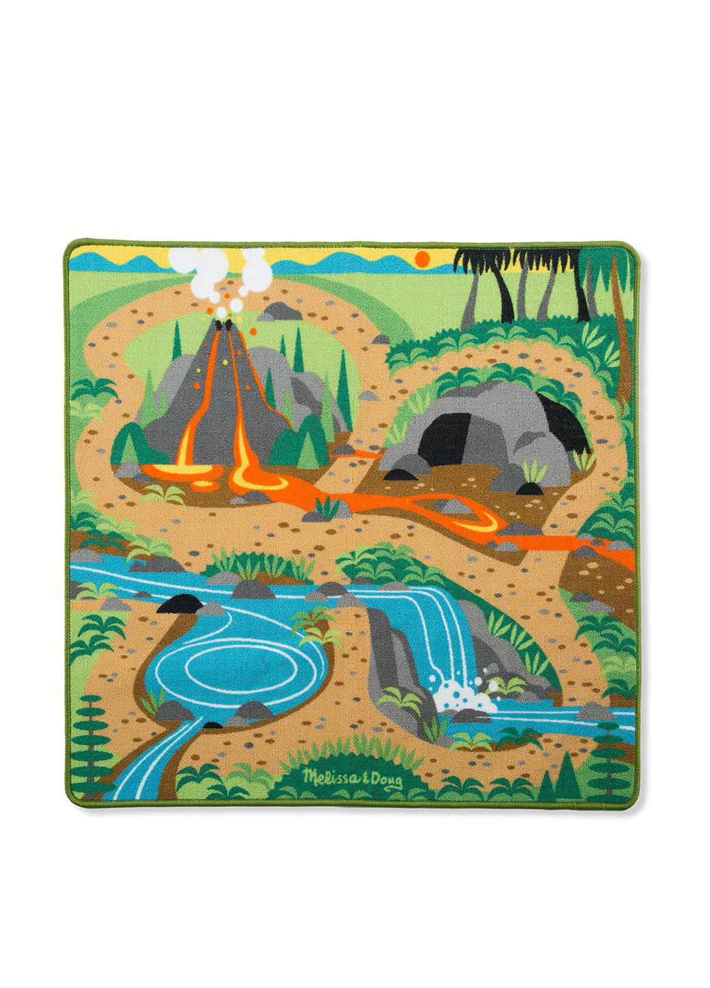 Ігровий килимок з динозаврами, 100х90 см Melissa & Doug (251711190)