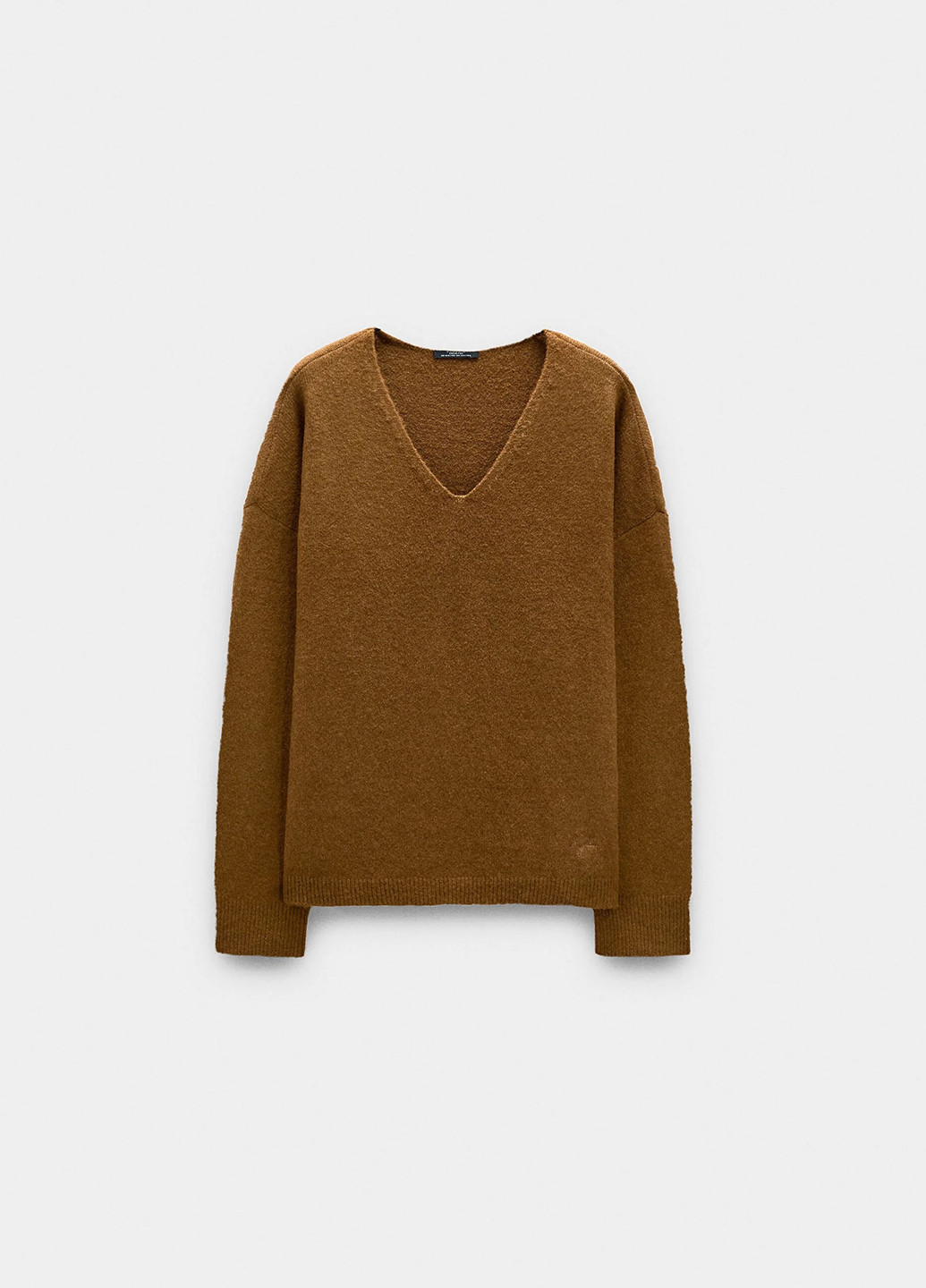 Коричневый демисезонный свитер пуловер Parfois