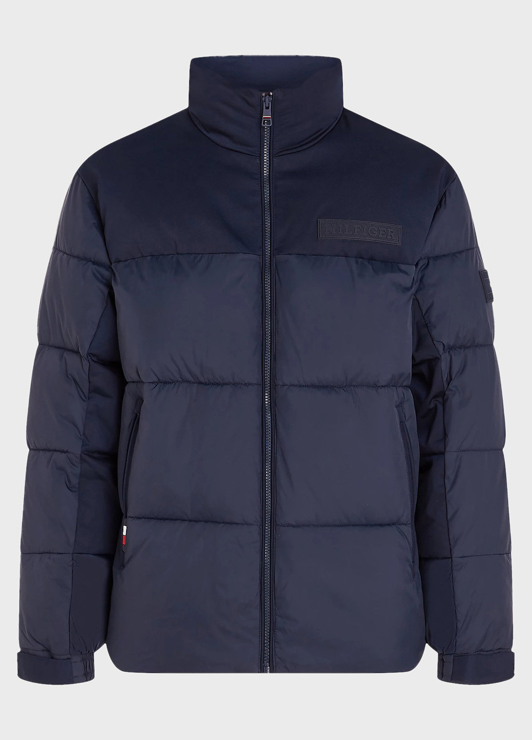 Темно-синяя зимняя куртка Tommy Hilfiger