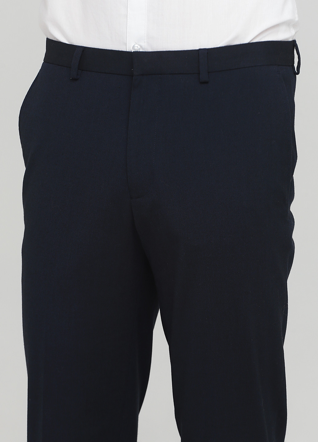 Темно-синие кэжуал демисезонные прямые брюки Burton