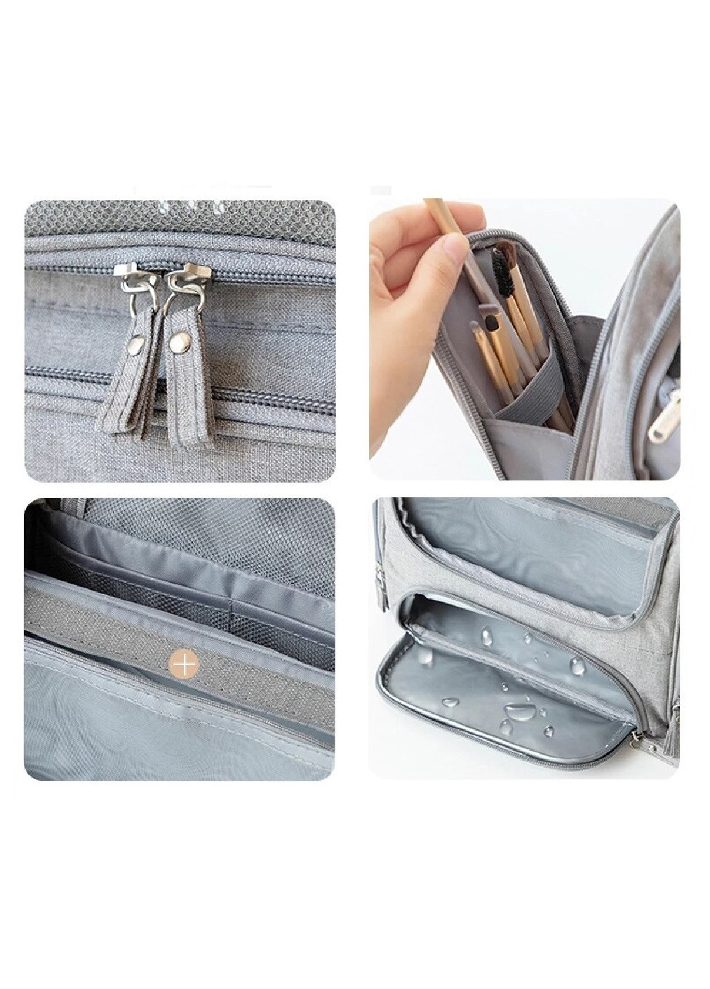 Сумка косметичка органайзер підвісний дорожній для косметики та приладдя (473732-Prob) Бірюзовий Unbranded (256301665)