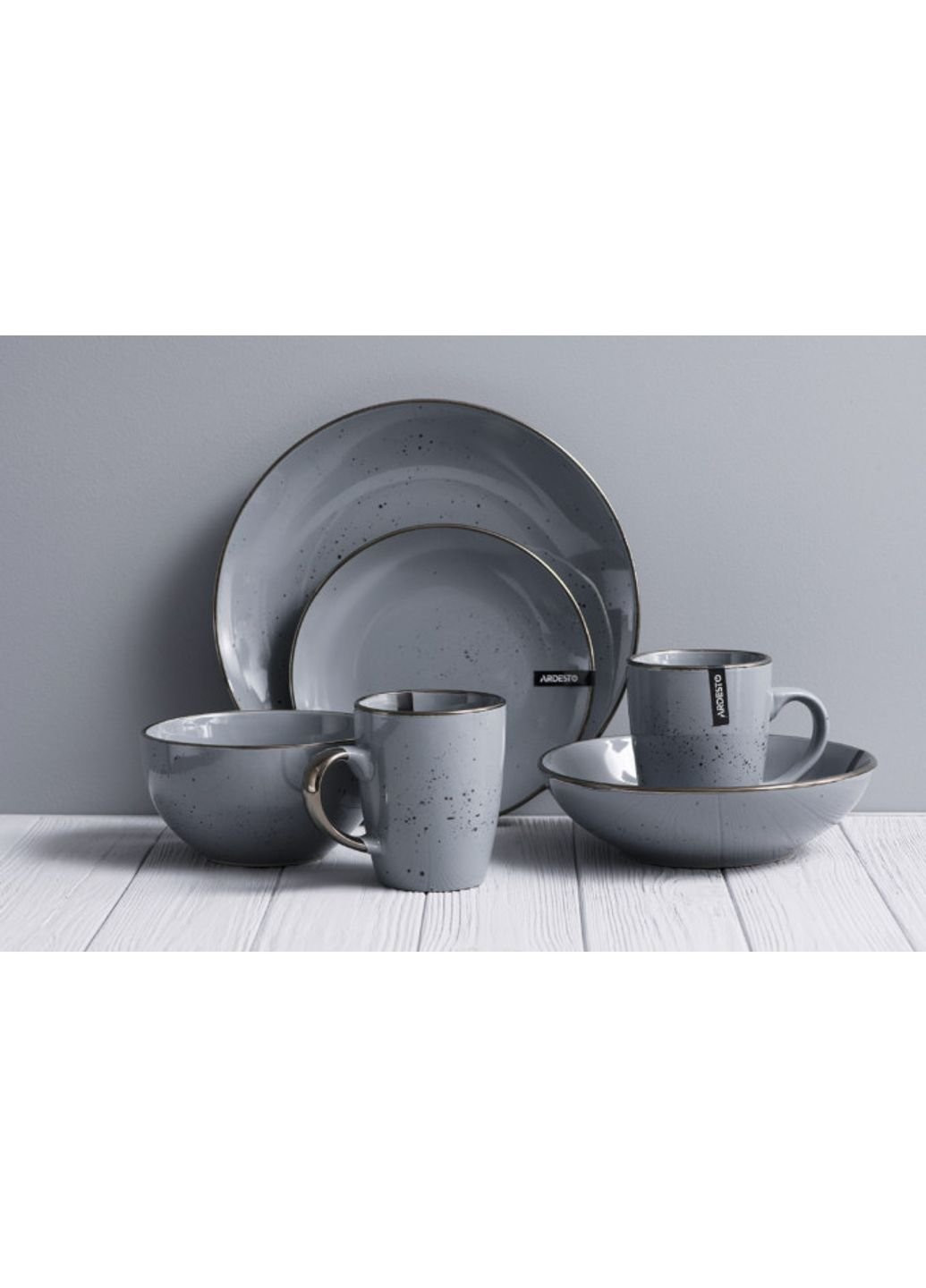 Тарілка супова Bagheria Grey AR-2920-GREY 20 см Ardesto (253612108)