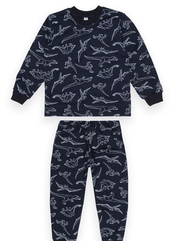 Синяя всесезон детская пижама для мальчика pgm-22-2-8 Габби