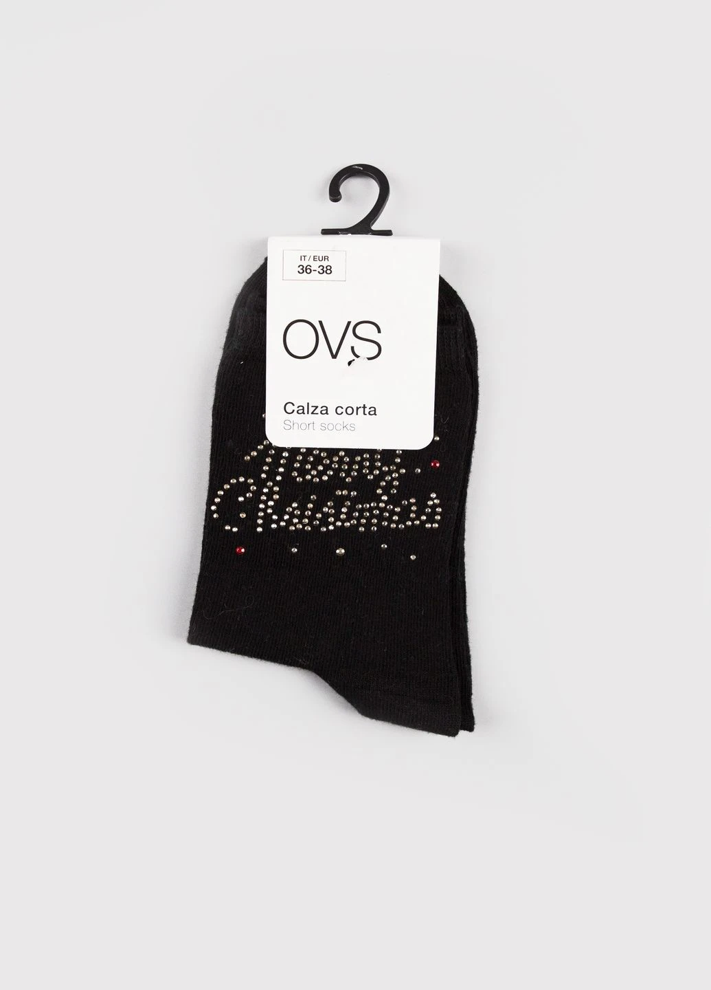 Чорні шкарпетки OVS однотонні (250593859)