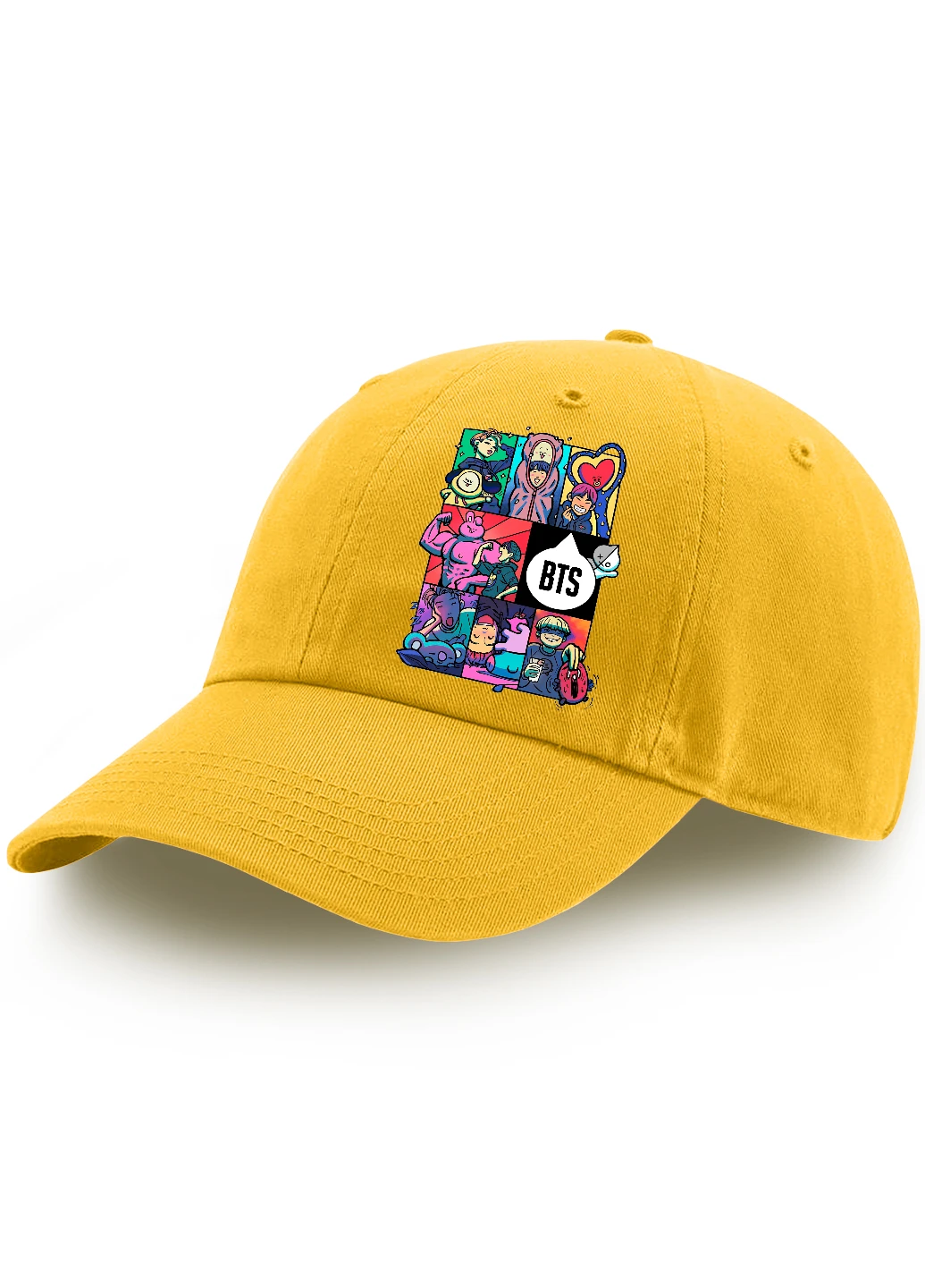 Кепка БТС (BTS) (9273-1078) MobiPrint (216961492)
