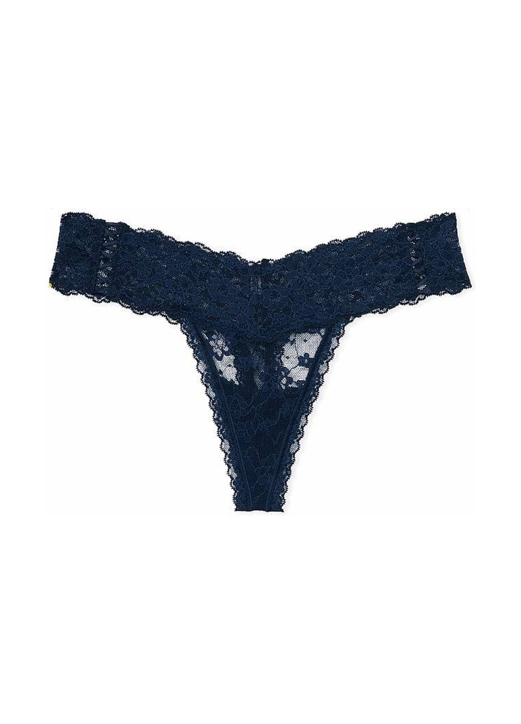 Темно-синий демисезонный комплект (бюстгальтер, трусики) Victoria's Secret