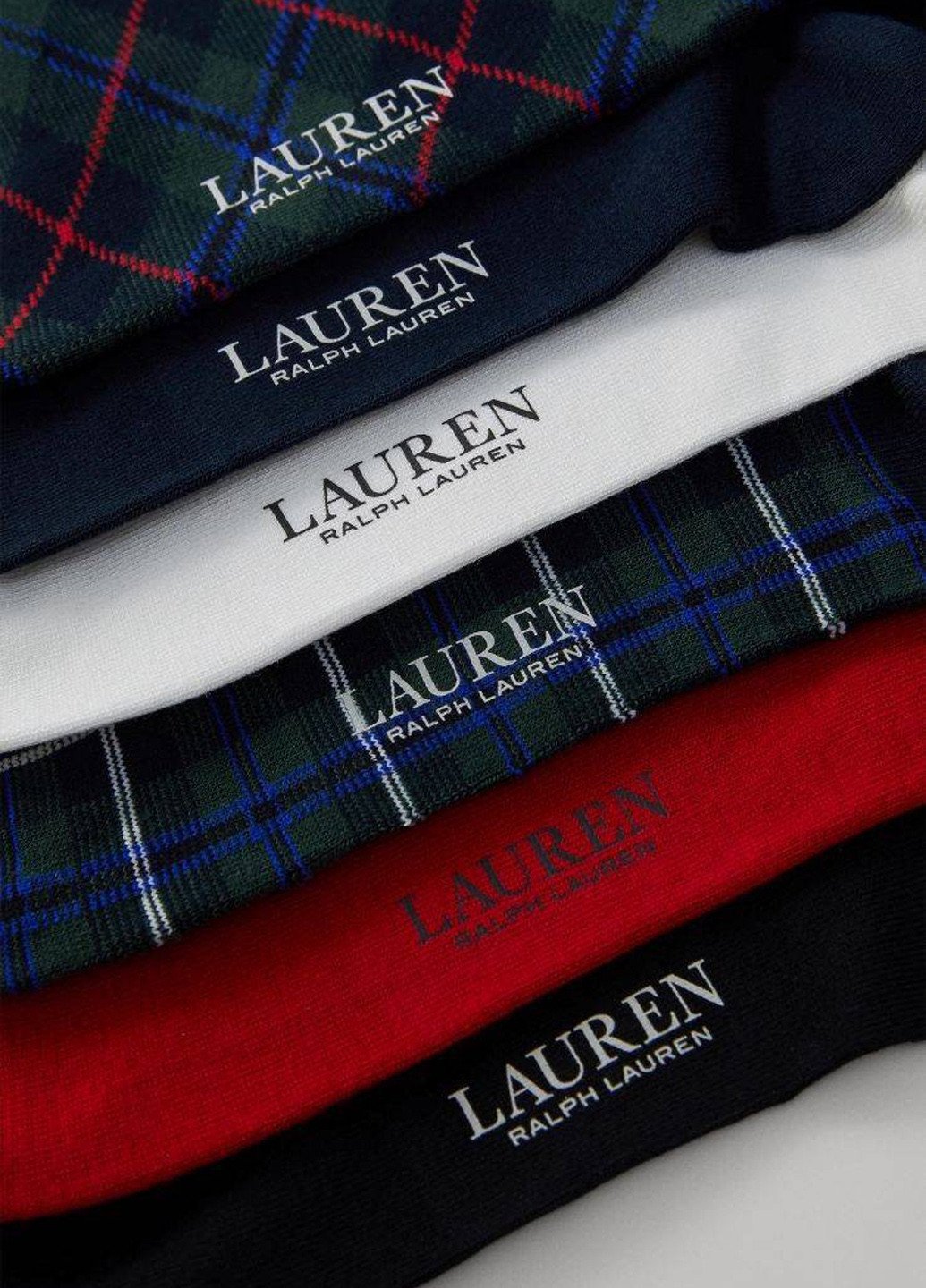 Комбіновані шкарпетки (6 пар) Ralph Lauren геометричні (333008533)