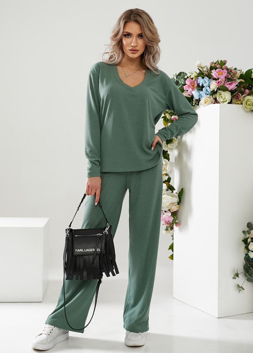 Костюм (лонгслів, штани) No Brand (362120890)