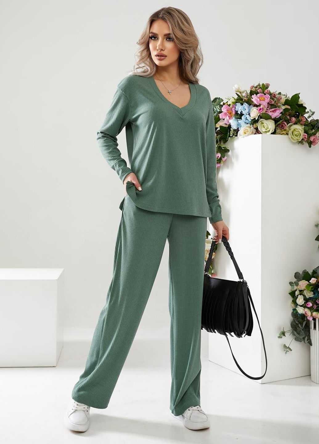 Костюм (лонгслів, штани) No Brand (362120890)