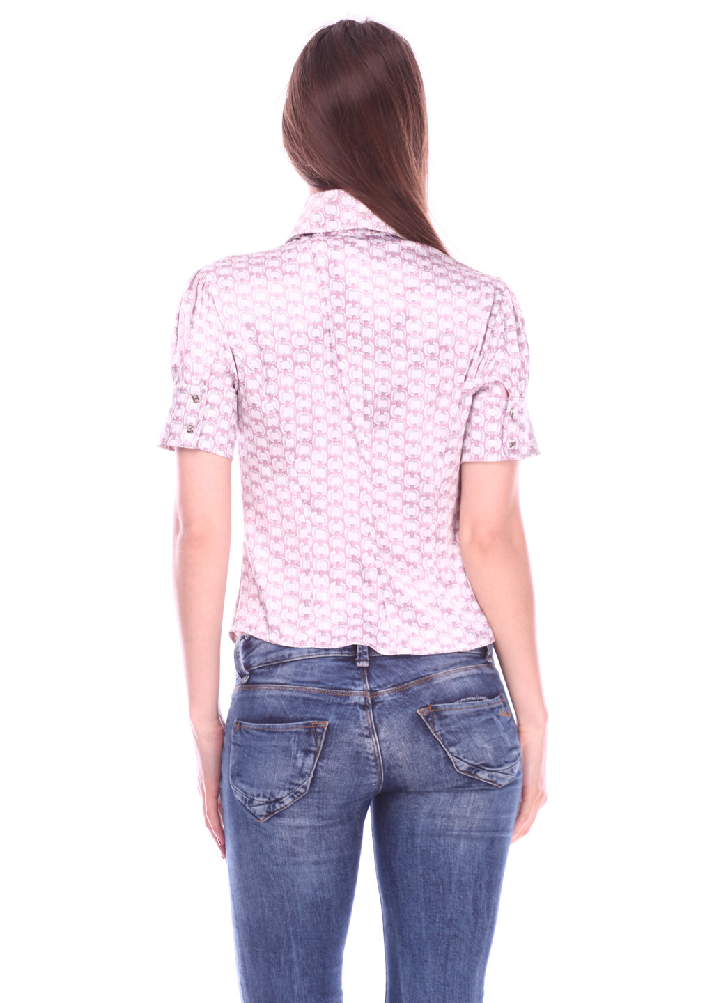 Світло-рожева літня блуза Iso