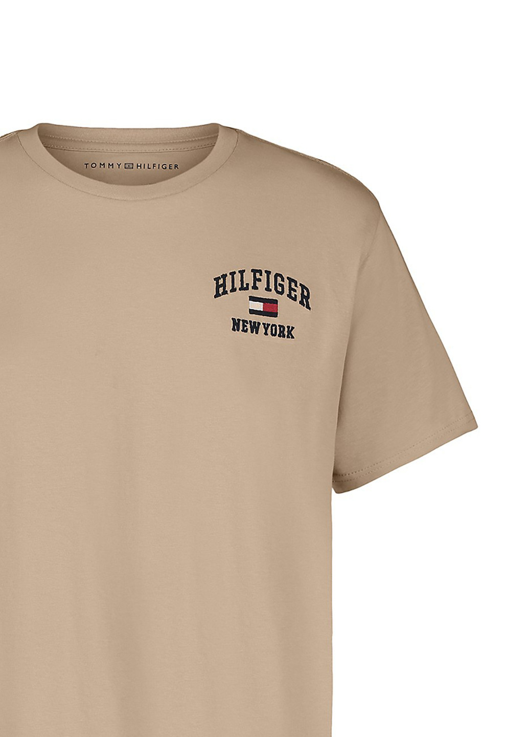 Бежева літня футболка Tommy Hilfiger