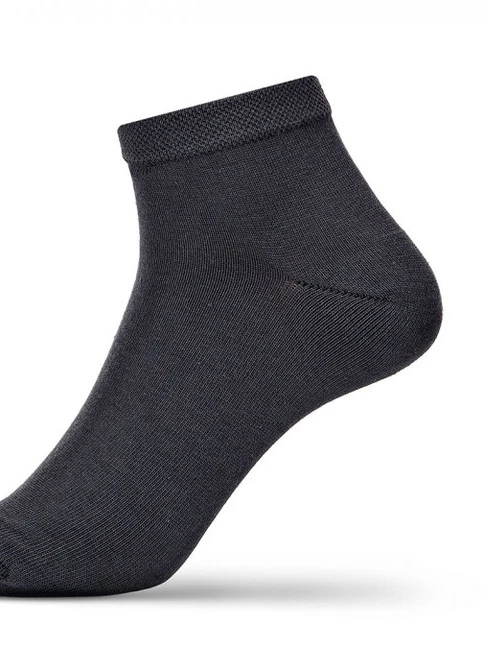 Тёмно-серые носки VT Socks однотонные (230517755)