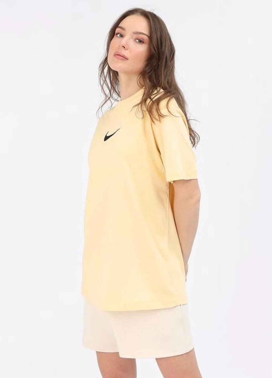 Футболка FD1129-294 Nike W NSW TEE BF MS - (318417445)