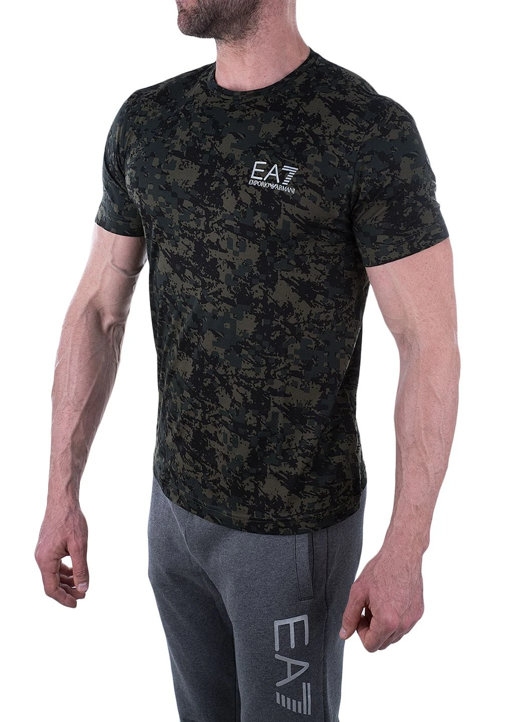 Зелена футболка ARMANI EA7
