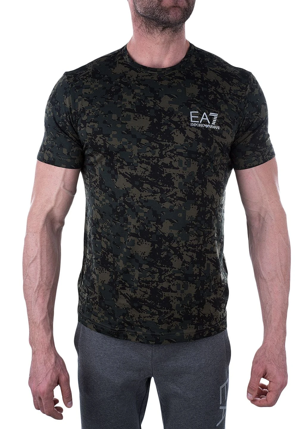 Зелена футболка ARMANI EA7